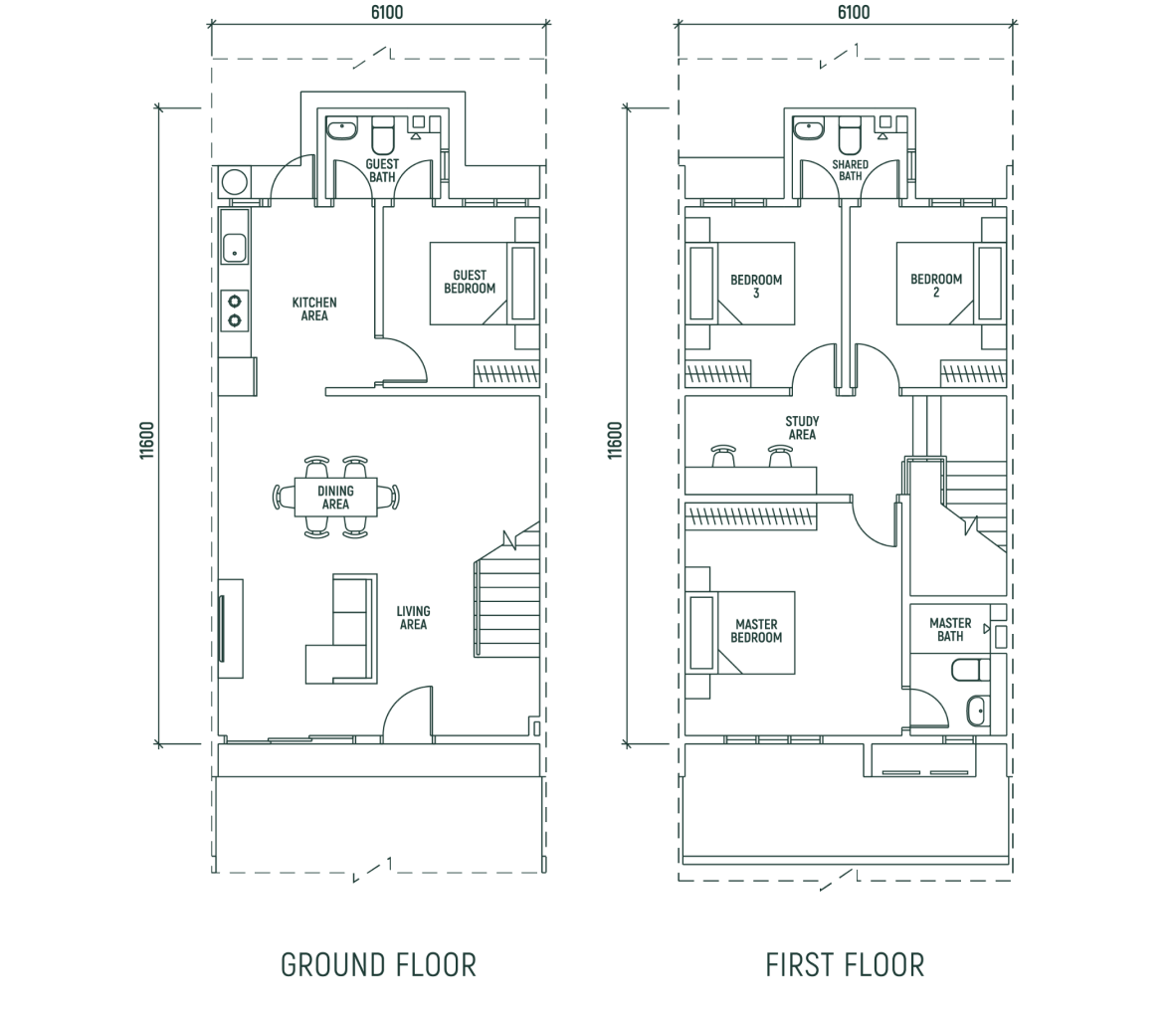 Alura Intermediate Unit Floor Plan