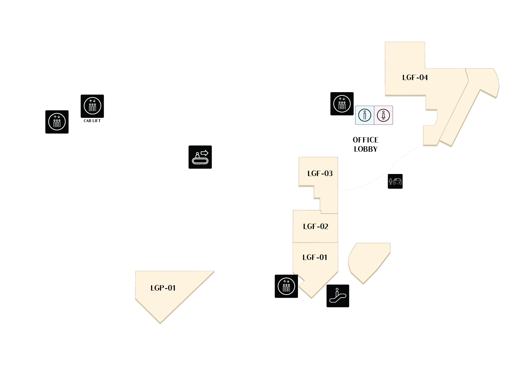 KlGCC Mall Floor Plan