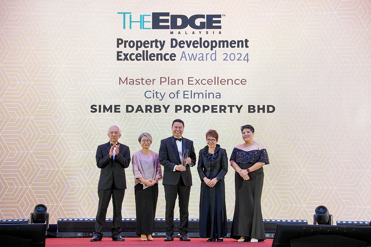 Sime Darby Property Takes Number 1 Spot at The Edge Malaysia Top Property Developer Awards 2024