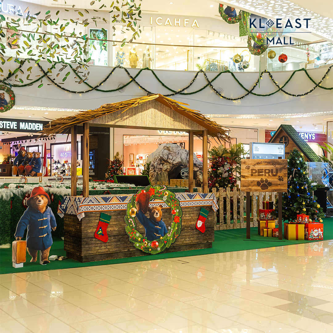 Step Into Paddington's World This Christmas At Kl East Mall!